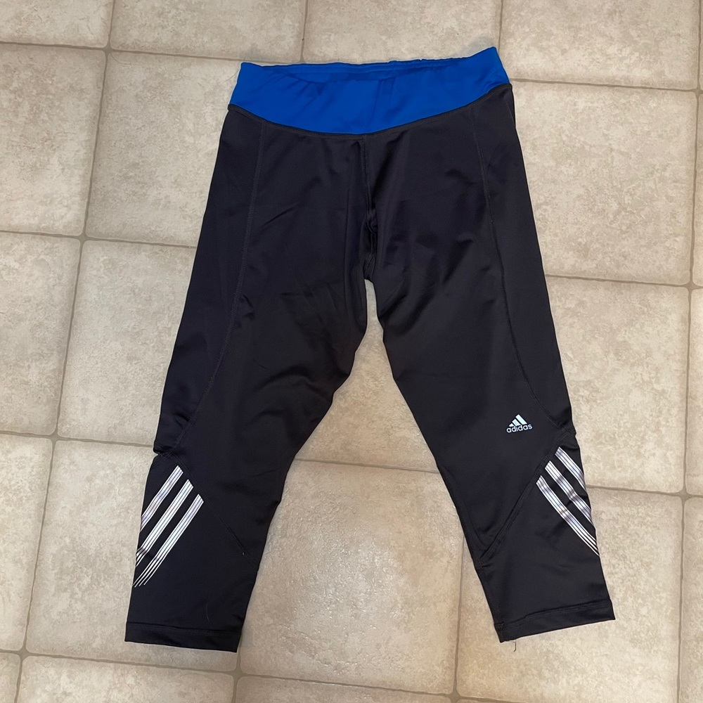 Adidas Running Capris. Climalite material